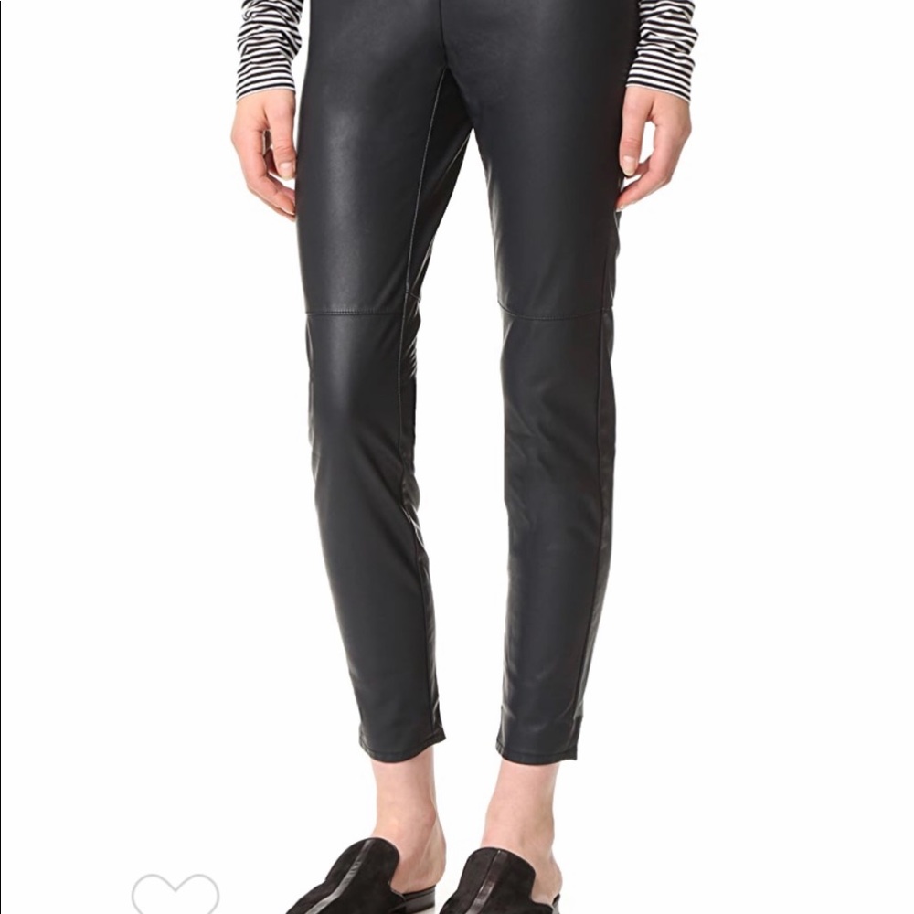 Liliana Stretch Vegan Leather Leggings